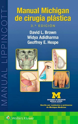 BROWN- MANUAL MICHIGAN DE CIRUGIA PLASTICA, 3. ¦Ed. 2024
