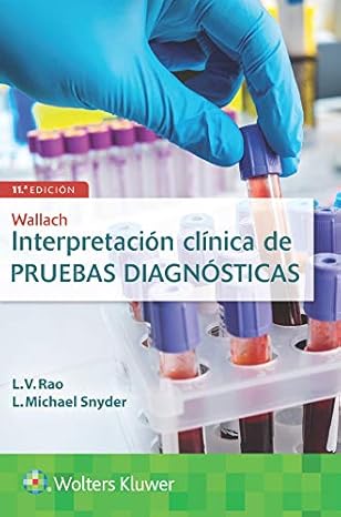 SNYDER- WALLACH. INTERPRETACION CLINICA DE PRUEBAS, 11.¦Ed. 2020