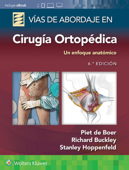 DE BOER- VIAS DE ABORDAJE DE CIRUGIA ORTOPEDICA. UN ENFOQUE ANATOMICO, 6.¦ Ed. 2022