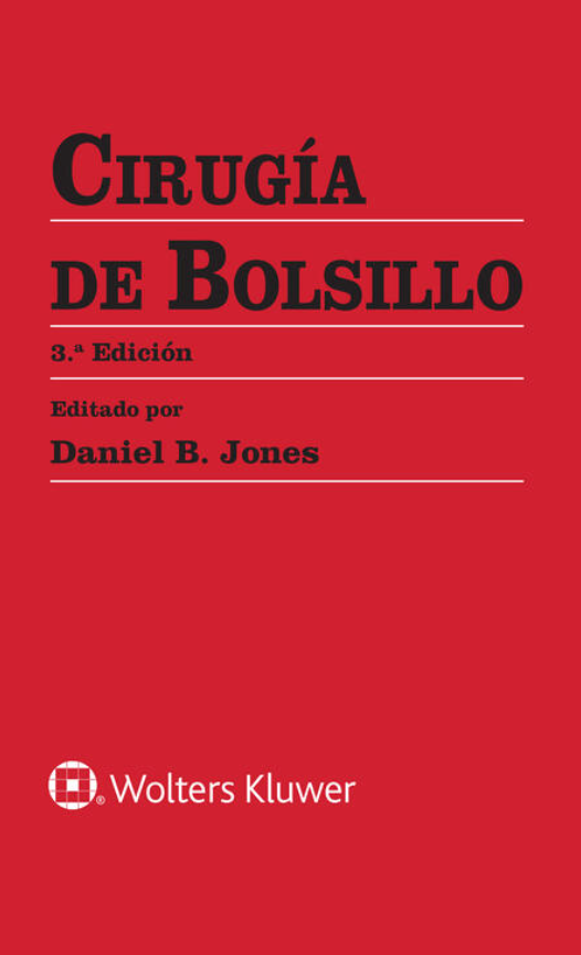 JONES- CIRUGIA DE BOLSILLO, 3.¦Ed. 2024