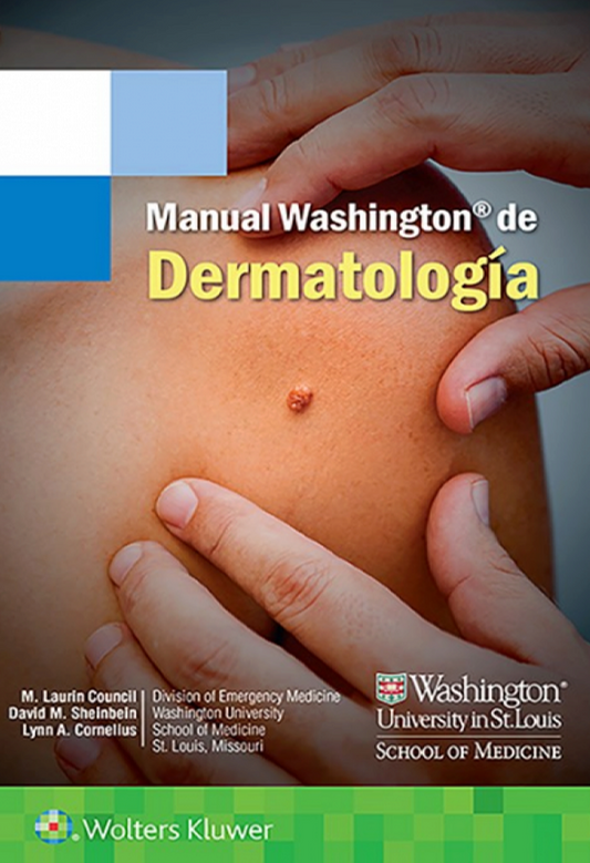 COUNCIL- MANUAL WASHINGTON DE DERMATOLOGIA, 1.¦Ed.  2018
