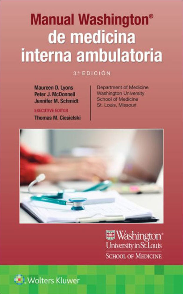 LYONS- MANUAL WASHINGTON DE MEDICINA INTERNA AMBULATORIA, 3.¦Ed.  2023