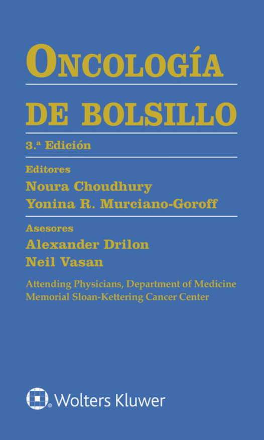 DRILON- ONCOLOGIA DE BOLSILLO, 3.¦  Ed.  2023