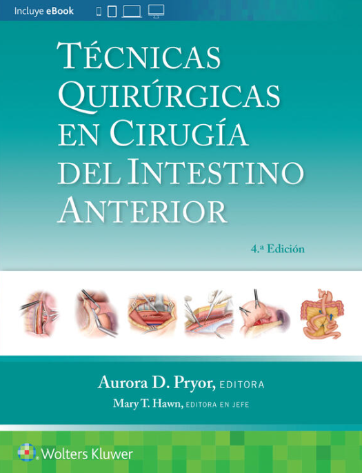 PRYOR- TECNICAS QUIRURGICAS EN CIRUGIA DEL INTESTINO ANTERIOR, 2.¦Ed.  2024