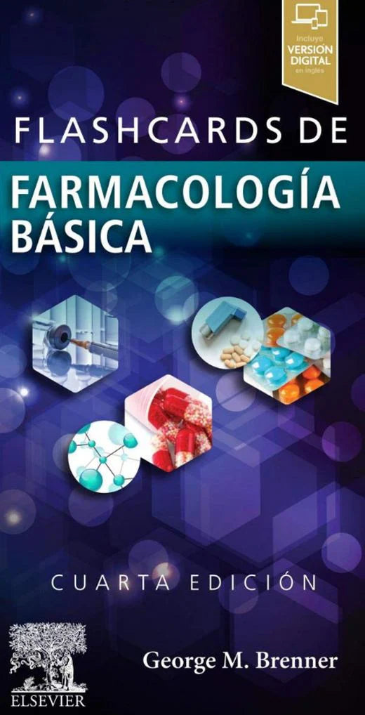 BRENNER, G.- FLASHCARDS FARMACOLOGIA BASICA, 4Ed., 2019