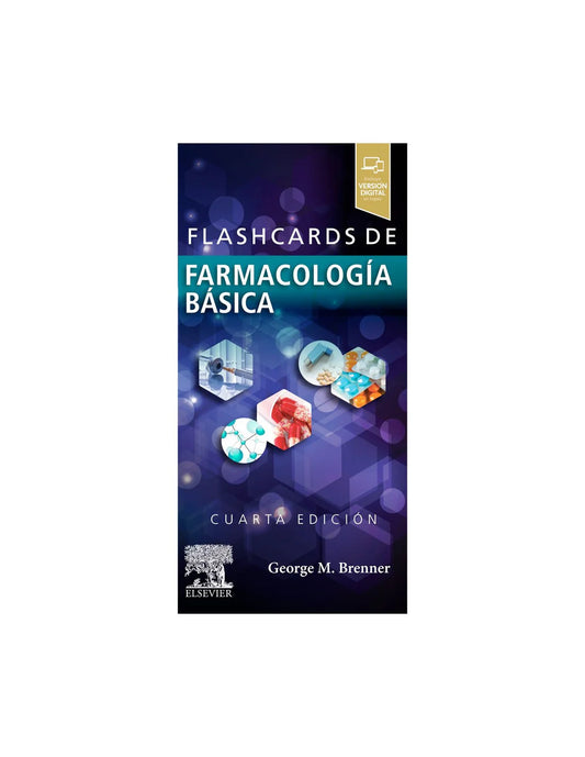 BRENNER, G.- FLASHCARDS FARMACOLOGIA BASICA, 4Ed., 2019