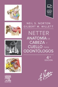 NORTON, S.N.- NETTER. ANATOMIA DE CABEZA Y CUELLO PARA ODONTOLOGIA, 4Ed., 2026